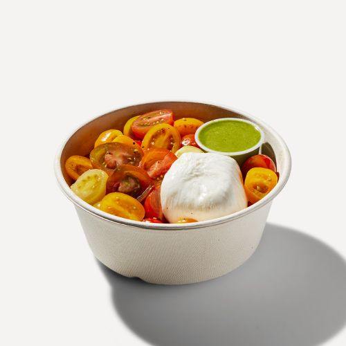 Burrata with Heirloom Tomatoes
